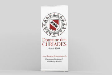 Roll-up Domaine des Curiades
